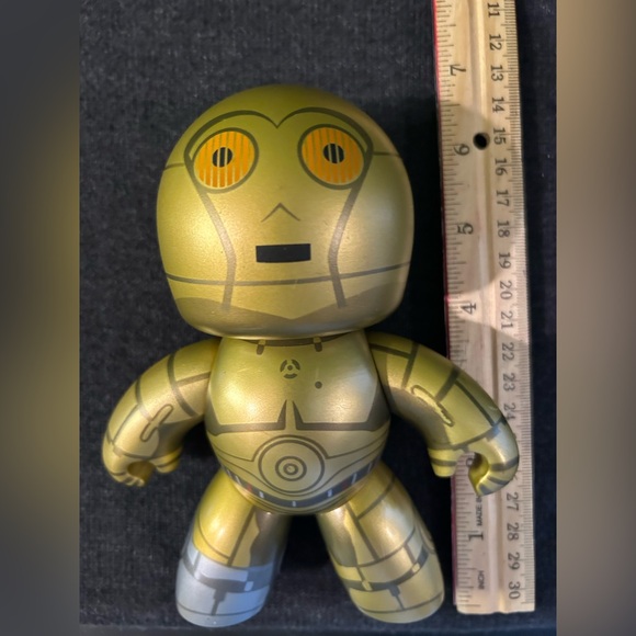 Mighty Muggs Star Wars (Wave 2) C-3PO (Hasbro 2007) - Picture 7 of 7